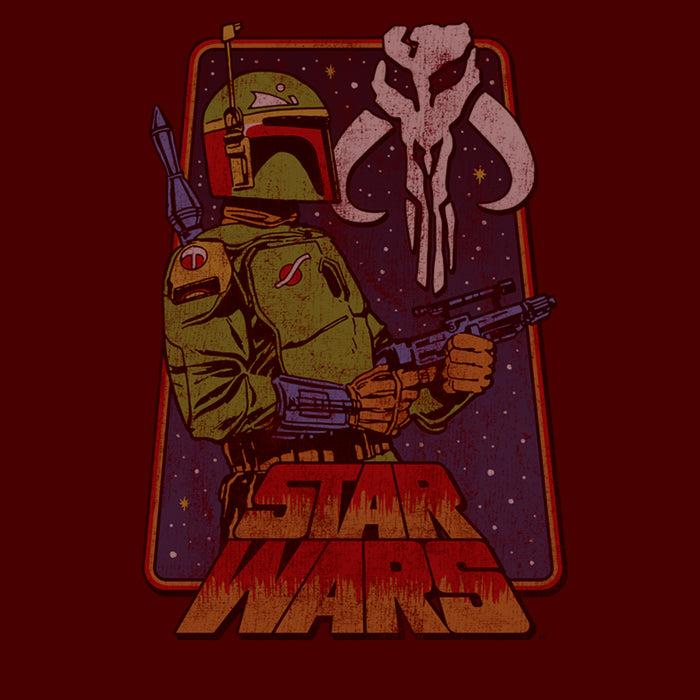 Fifth Sun Men's Star Wars Vintage Boba Fett Frame T-Shirt