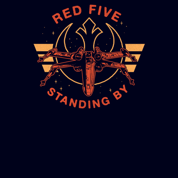 Fifth Sun Men's Star Wars X-Wing Five Standing By T-Shirt