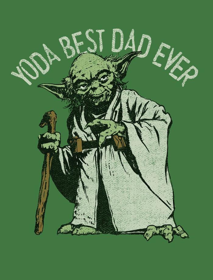 Fifth Sun Men's Star Wars Yoda Best Dad Ever Sweatshirt