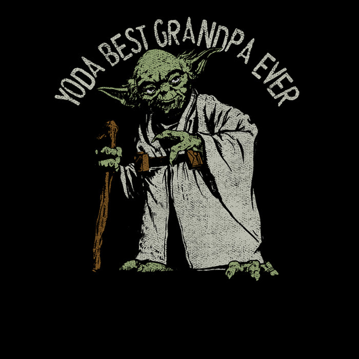 Fifth Sun Men's Star Wars Yoda Best Grandpa Ever T-Shirt