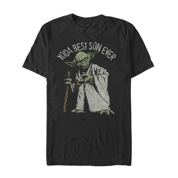 fifth sun Men's Star Wars Yoda Best Son Ever T-Shirt