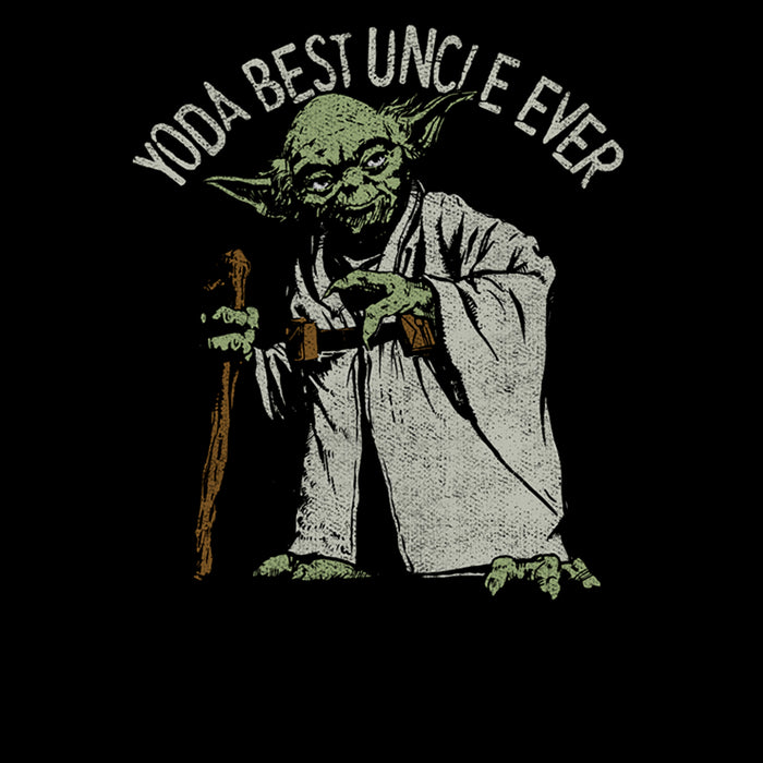 Fifth Sun Men's Star Wars Yoda Best Uncle Ever T-Shirt
