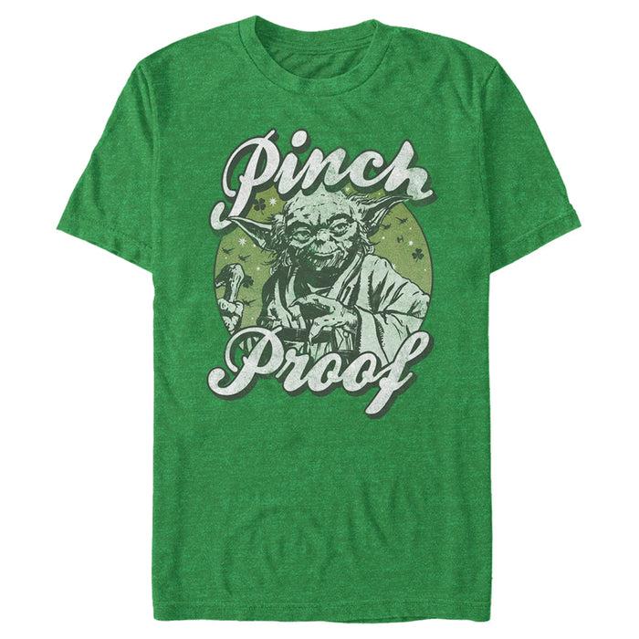 fifth sun Men's Star Wars Yoda St. Patrick's Day Pinch Proof T-Shirt