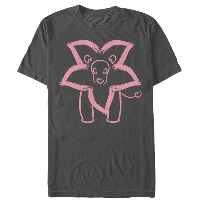 fifth sun Men's Steven Universe Best Pet Lion Drawing T-Shirt