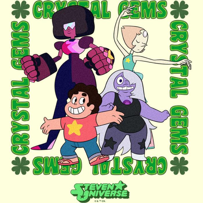 Fifth Sun Men's Steven Universe Crystal Gems Frame T-Shirt