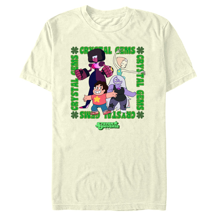 fifth sun Men's Steven Universe Crystal Gems Frame T-Shirt