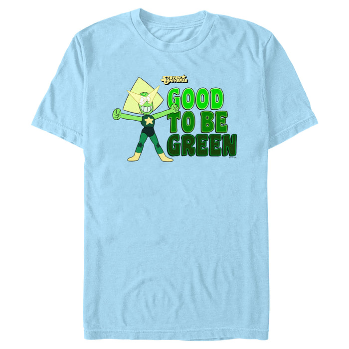 fifth sun Men's Steven Universe Peridot Good to Be Green T-Shirt