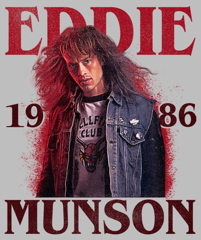 Fifth Sun Men's Stranger Things 1986 Eddie Munson T-Shirt
