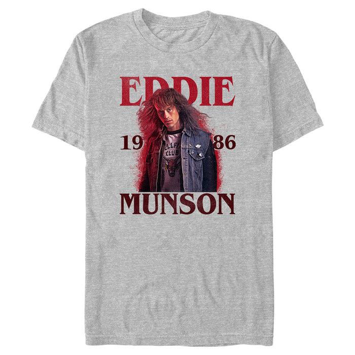fifth sun Men's Stranger Things 1986 Eddie Munson T-Shirt