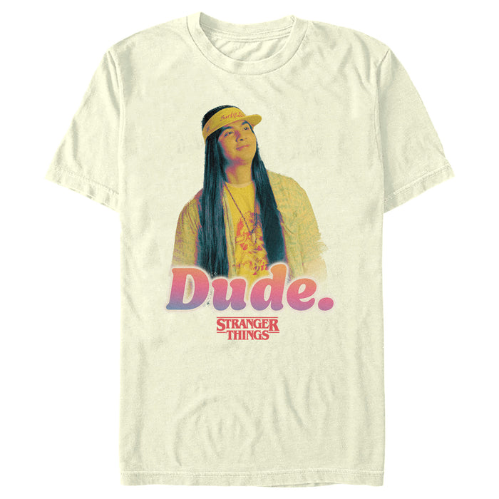 fifth sun Men's Stranger Things Argyle Dude Portrait T-Shirt