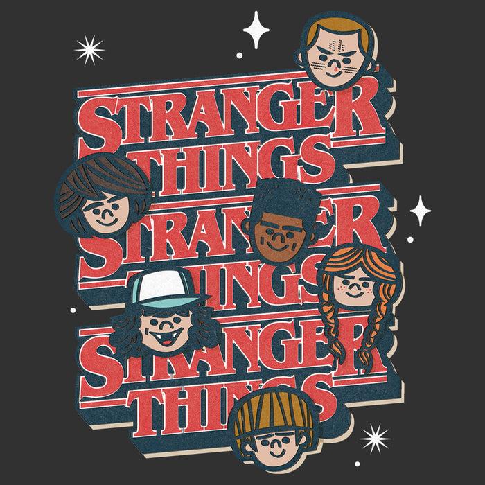 Fifth Sun Men's Stranger Things Cute Kawaii Cartoon Friends T-Shirt