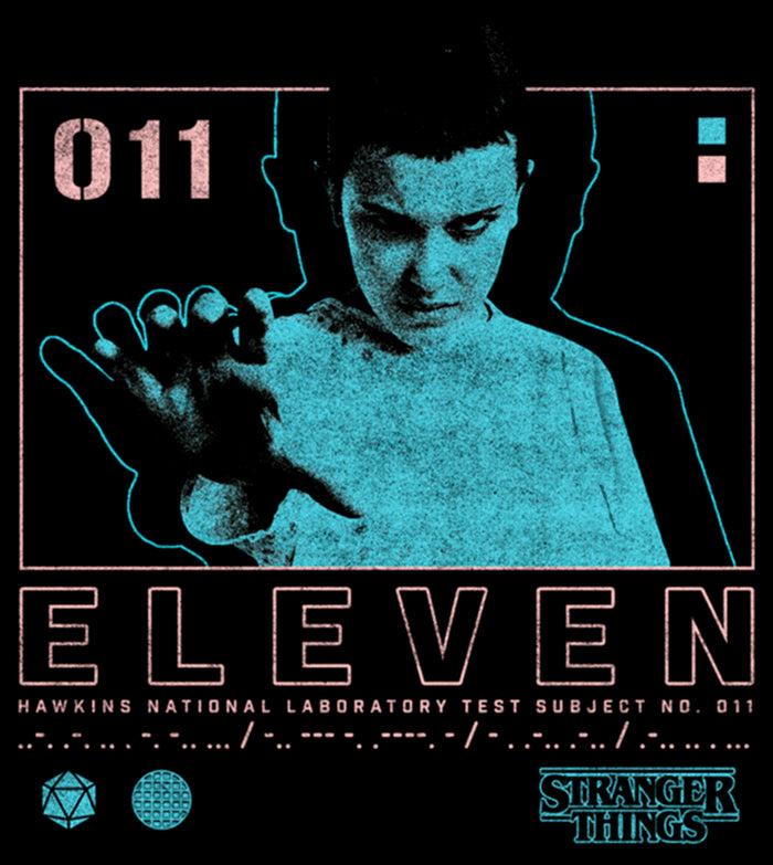 Fifth Sun Men's Stranger Things Eleven Boxed Up Pull Over Hoodie