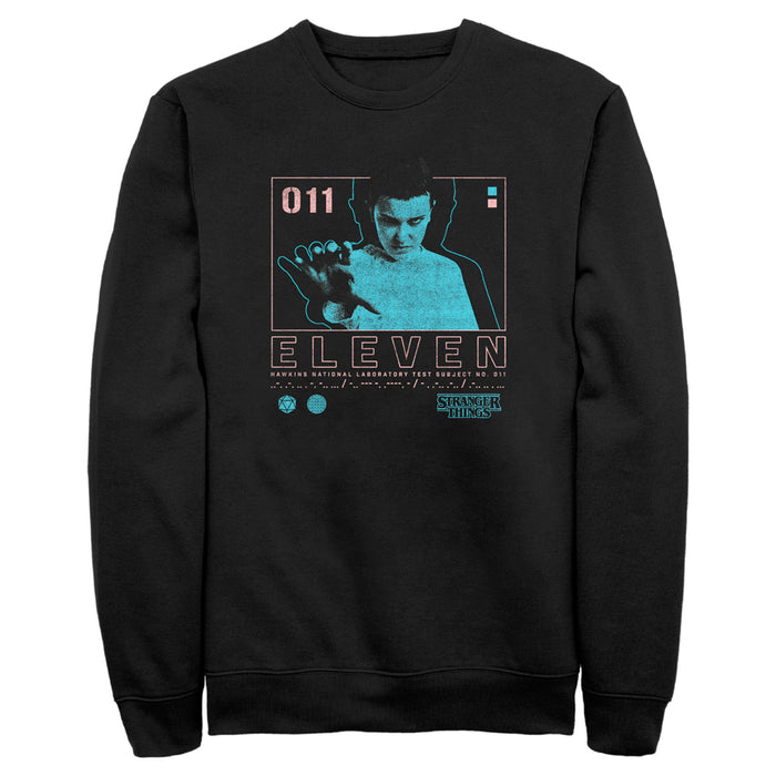fifth sun Men's Stranger Things Eleven Boxed Up Sweatshirt