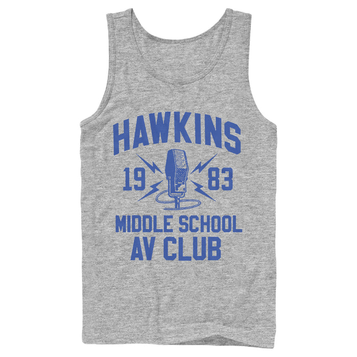 fifth sun Men's Stranger Things Hawkins AV Club 1983 Tank Top