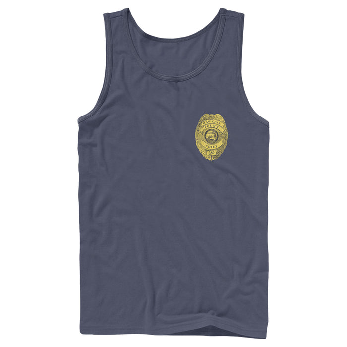 fifth sun Men's Stranger Things Hawkins Police Badge Costume Tank Top