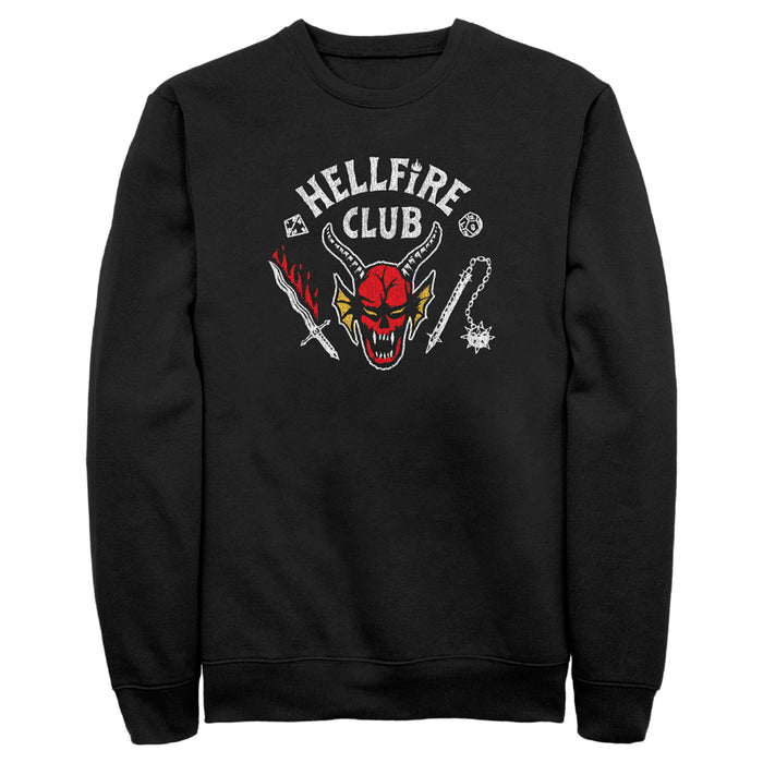 fifth sun Men's Stranger Things Hellfire Club Costume Sweatshirt