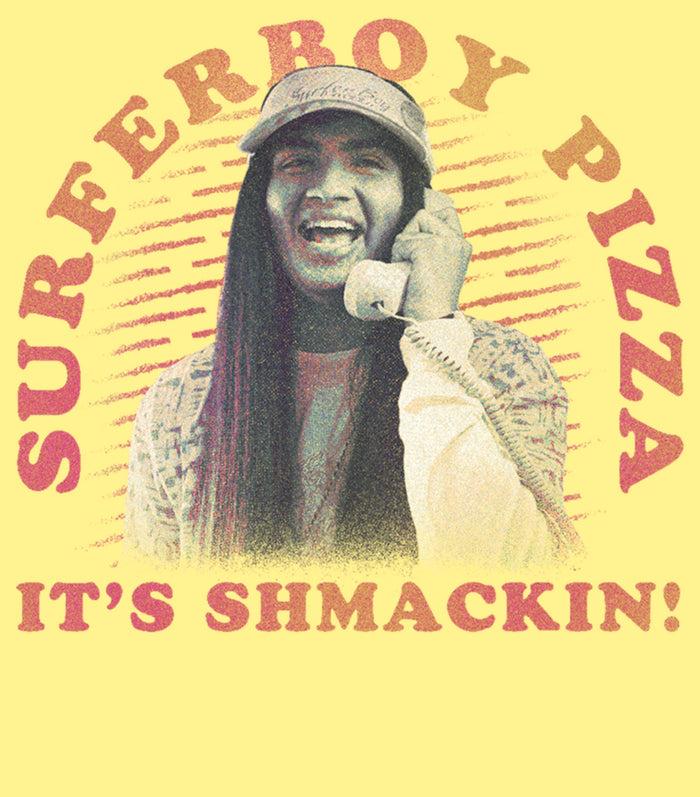 Fifth Sun Men's Stranger Things It's Shmackin Superboy Pizza T-Shirt