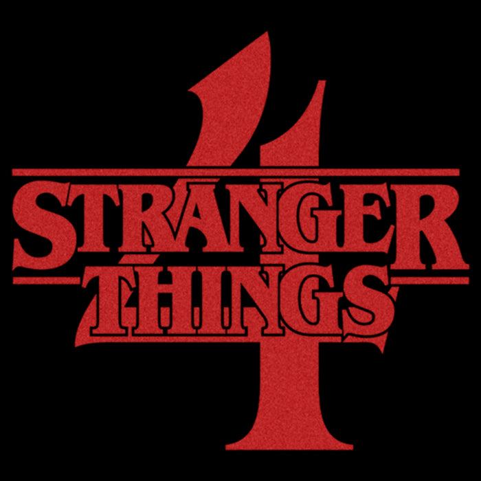 Fifth Sun Men's Stranger Things Red Logo 4 Sweatshirt