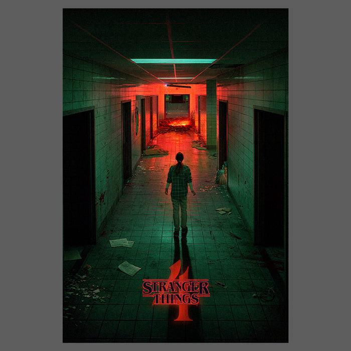 Fifth Sun Men's Stranger Things The Lab Rift Eleven Poster Tank Top