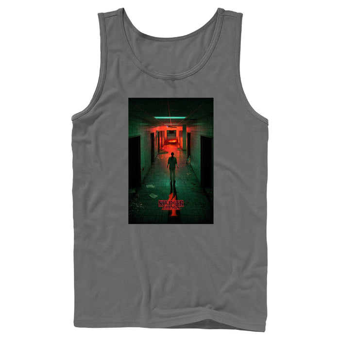 fifth sun Men's Stranger Things The Lab Rift Eleven Poster Tank Top