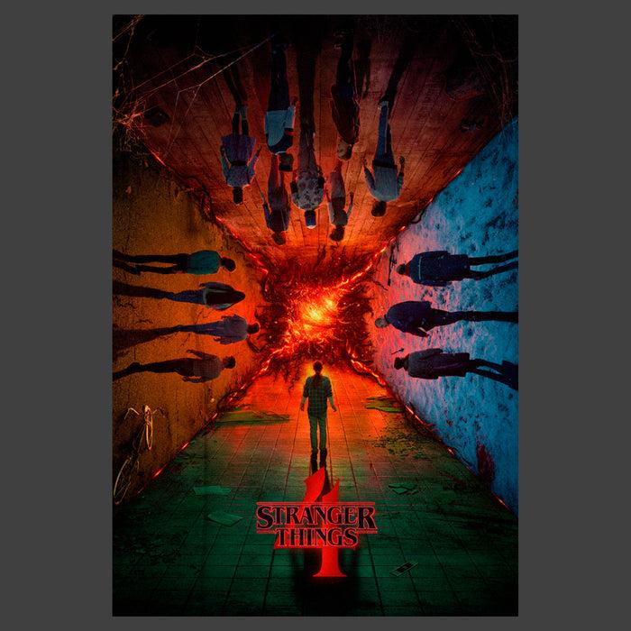 Fifth Sun Men's Stranger Things The Rift Has Many Dimensions Poster Sweatshirt