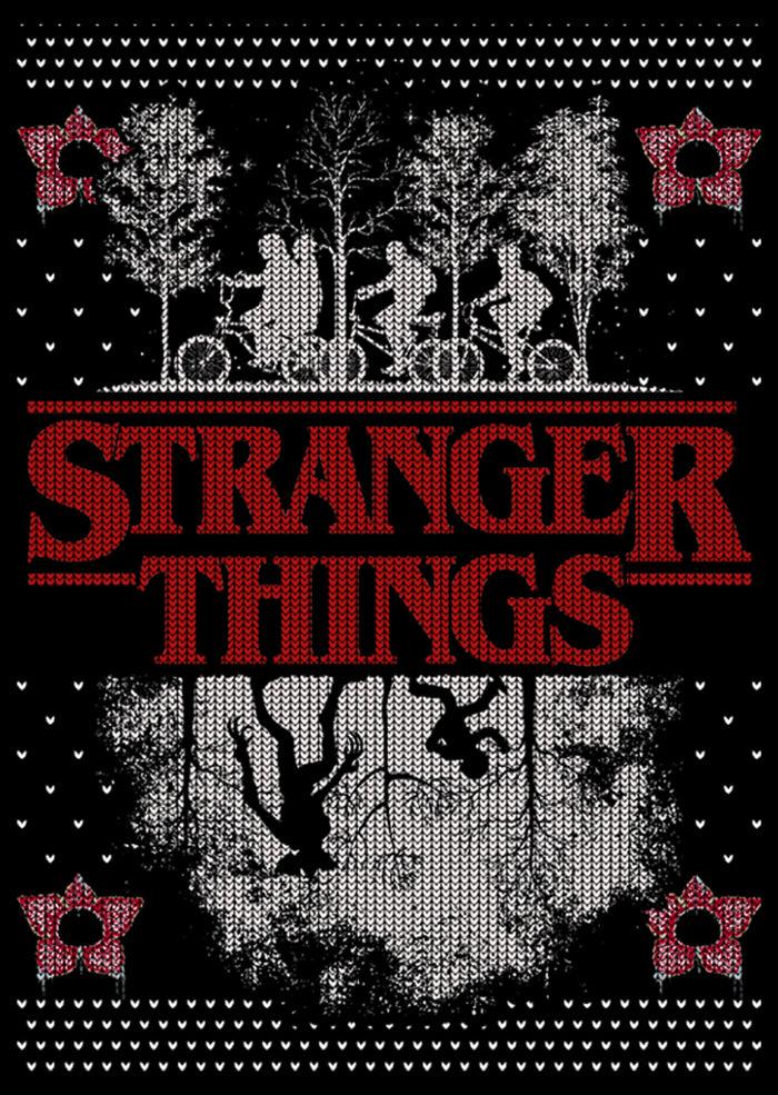 Fifth Sun Men's Stranger Things Ugly Christmas Style Sweatshirt