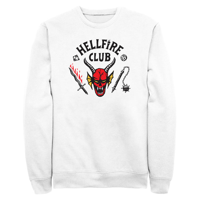 fifth sun Men's Stranger Things Welcome to the Hellfire Club Sweatshirt