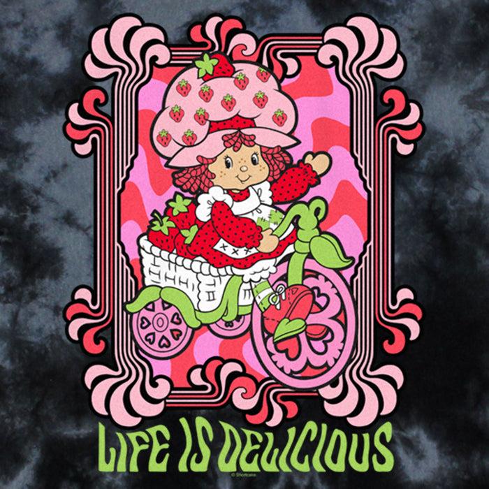 Fifth Sun Men's Strawberry Shortcake Berry Cart T-Shirt