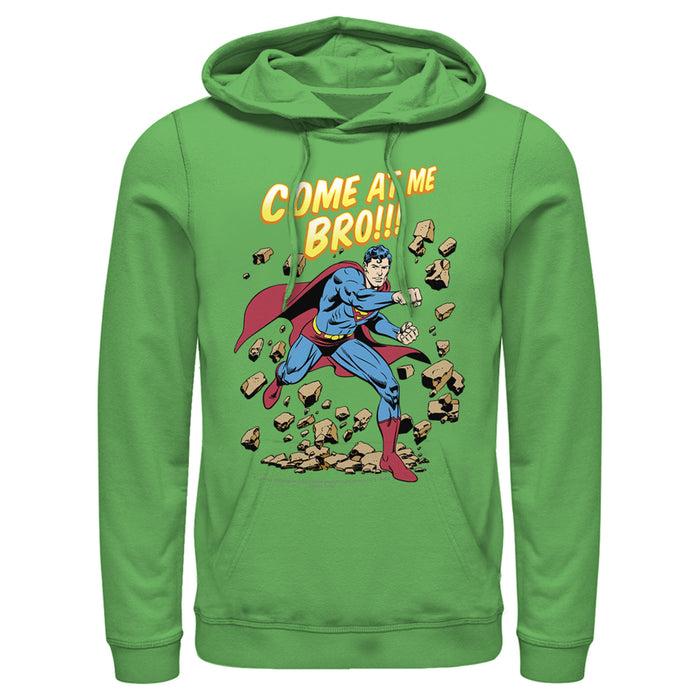 Fifth Sun Men's Superman Come At Me Bro Pull Over Hoodie