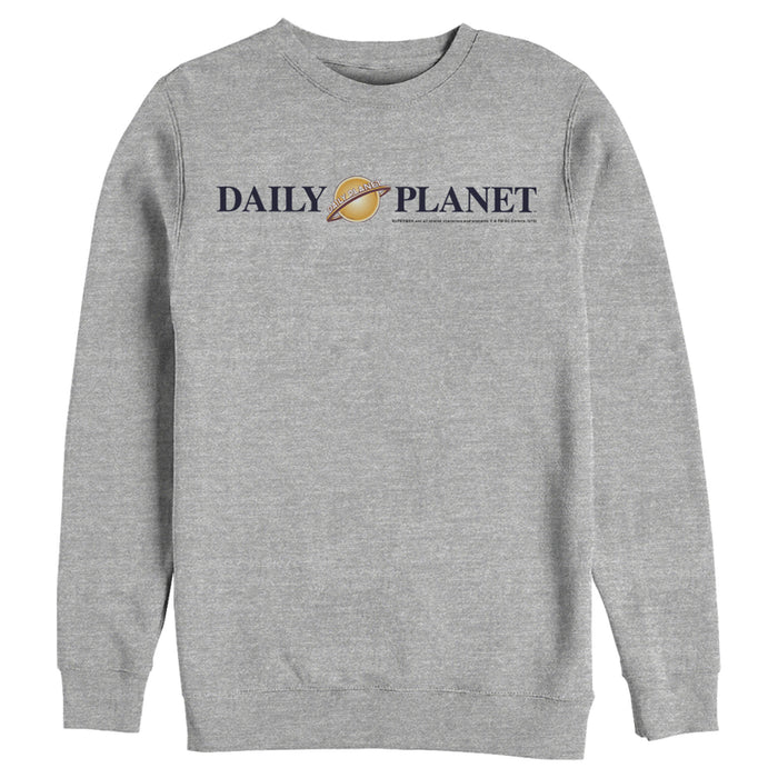 fifth sun Men's Superman Daily Planet Logo Sweatshirt
