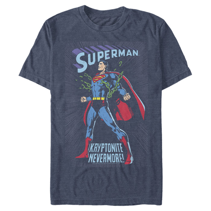 Fifth Sun Men's Superman Kryptonite Nevermore Cover T-Shirt