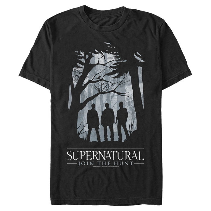Fifth Sun Men's Supernatural Forest Silhouettes T-Shirt
