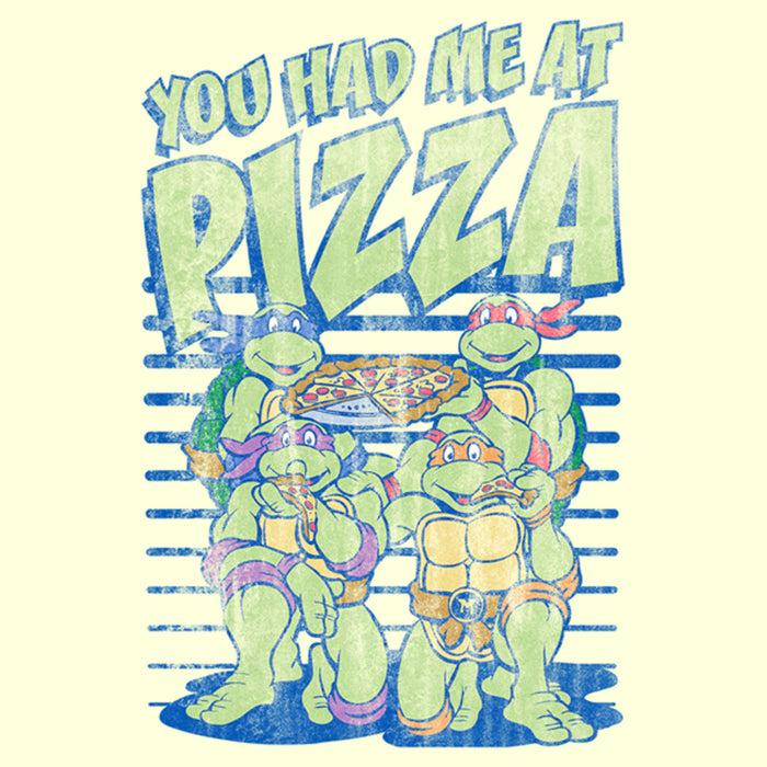 Fifth Sun Men's Teenage Mutant Ninja Turtles Distressed You Had Me At Pizza T-Shirt