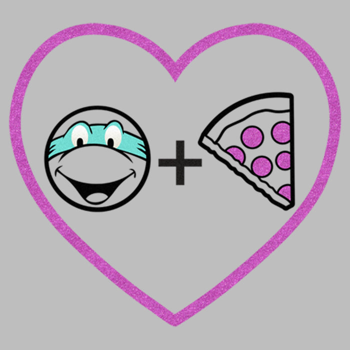 Fifth Sun Men's Teenage Mutant Ninja Turtles Leonardo And Pizza Equation T-Shirt