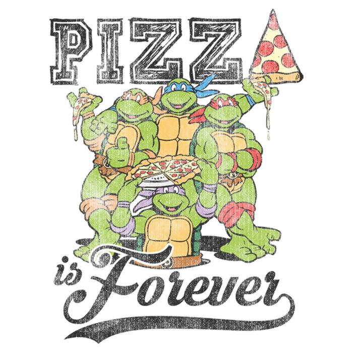 Fifth Sun Men's Teenage Mutant Ninja Turtles Pizza Is Forever T-Shirt