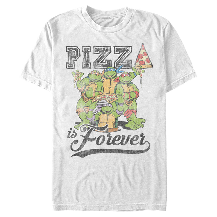 fifth sun Men's Teenage Mutant Ninja Turtles Pizza Is Forever T-Shirt