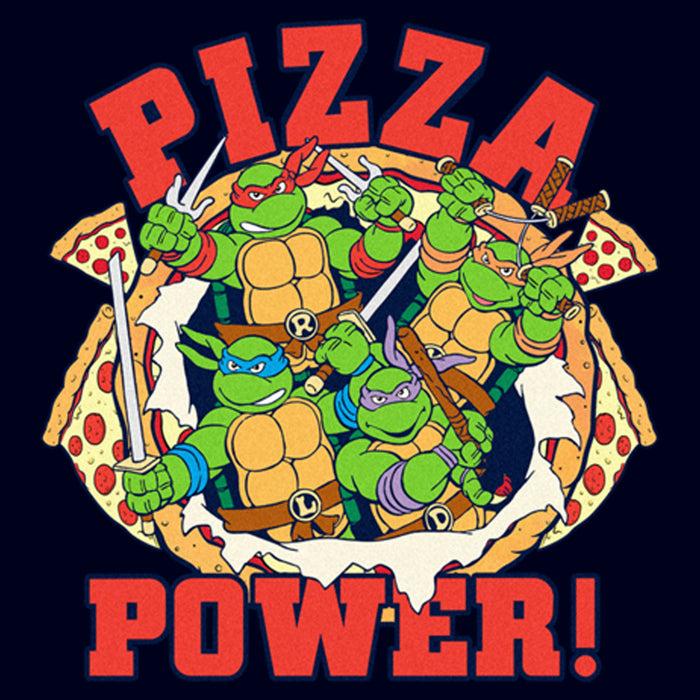 Fifth Sun Men's Teenage Mutant Ninja Turtles Pizza Power Group Shot T-Shirt
