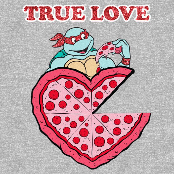 Fifth Sun Men's Teenage Mutant Ninja Turtles Raphael And Pizza True Love T-Shirt