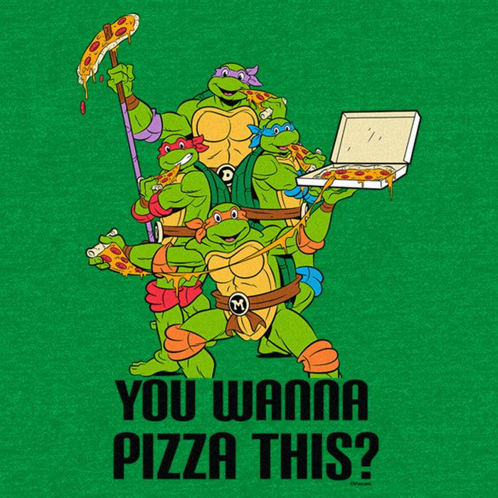 Fifth Sun Men's Teenage Mutant Ninja Turtles You Wanna Pizza This? T-Shirt