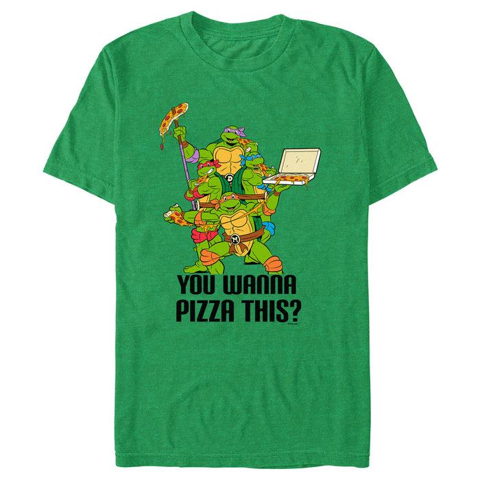 fifth sun Men's Teenage Mutant Ninja Turtles You Wanna Pizza This? T-Shirt