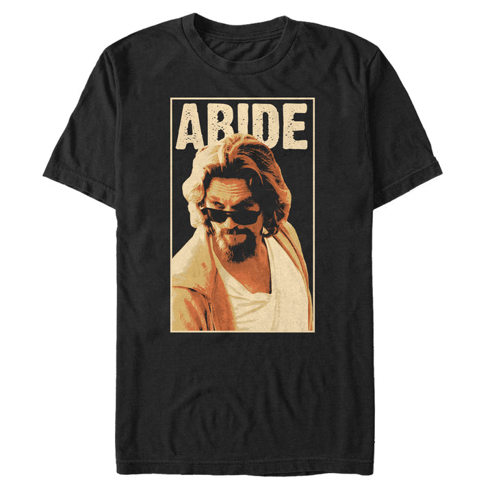 fifth sun Men's The Big Lebowski The Dude Abides Sunglasses Pose T-Shirt