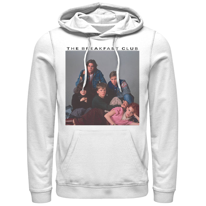 fifth sun Men's The Breakfast Club Detention Group Pose Pull Over Hoodie