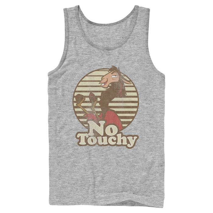 fifth sun Men's The Emperor's New Groove Kuzco No Touchy Tank Top