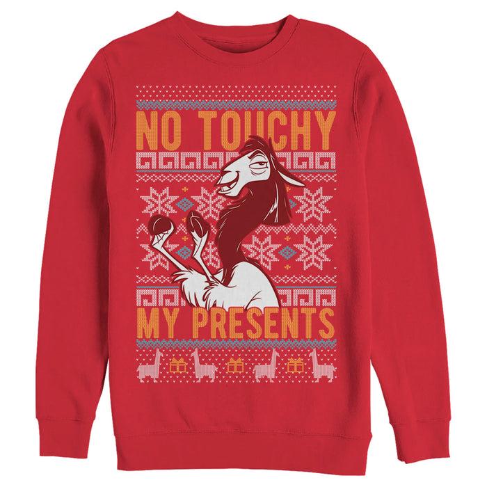 fifth sun Men's The Emperor's New Groove The Emperor's New Groove Kuzco No Touchy Sweatshirt