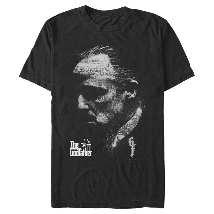 fifth sun Men's The Godfather Corleone City Map T-Shirt