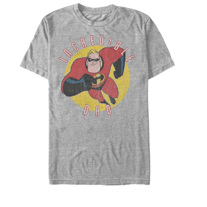 fifth sun Men's The Incredibles Incredible Dad T-Shirt
