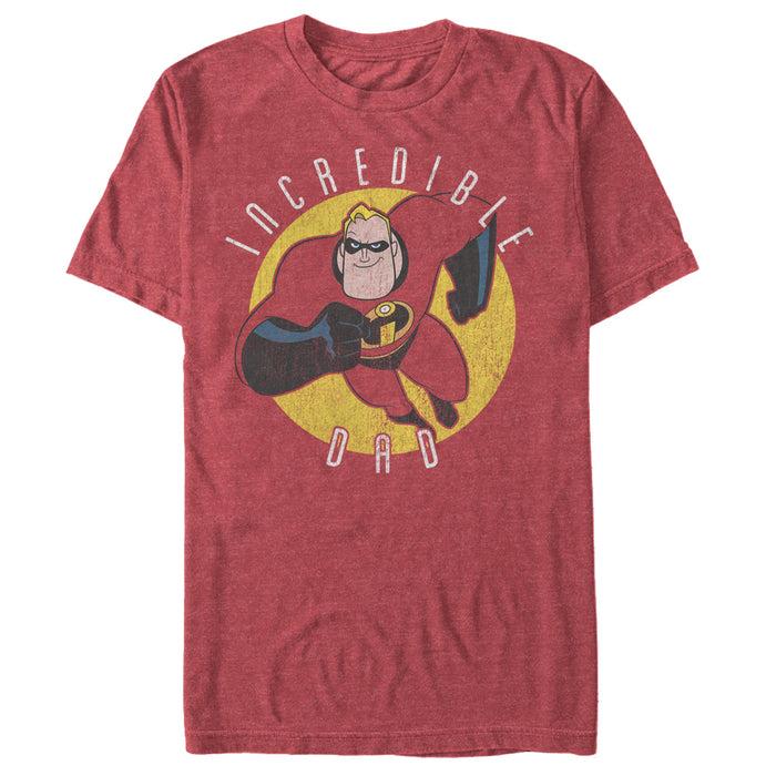 fifth sun Men's The Incredibles Incredible Dad T-Shirt