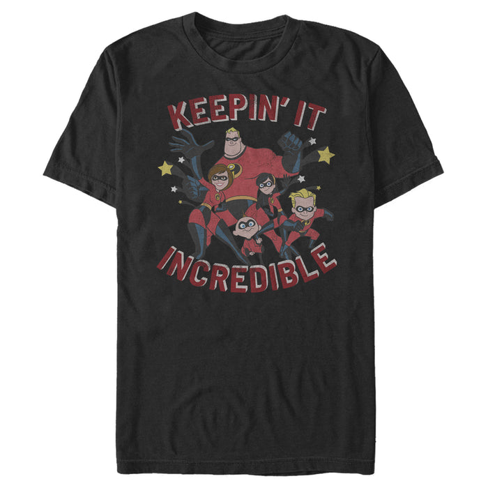 Fifth Sun Men's The Incredibles Keepin' It Incredible T-Shirt