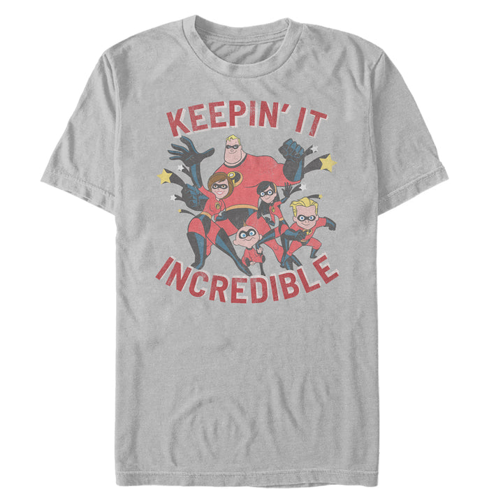 Fifth Sun Men's The Incredibles Keepin' It Incredible T-Shirt