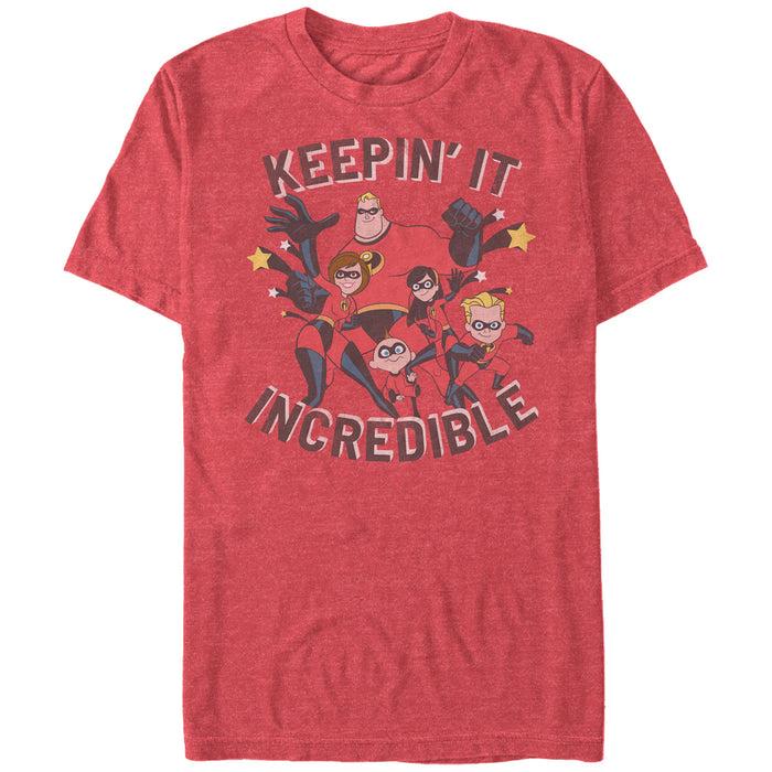 fifth sun Men's The Incredibles Keepin' It Incredible T-Shirt